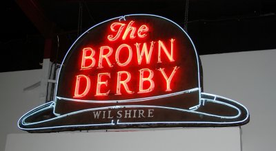 Brown Derby sign lives, Santa Monica