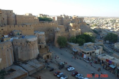 jaisalmer-from our hotel in the fort