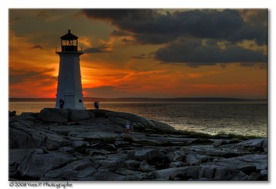 Peggys Cove in HDR ...