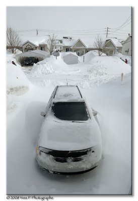 Snowstorms in Qubec Canada  ...