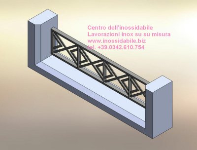 Protezione finestra in ferro verniciato su misura con decorazioni