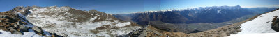 Foto panoramica - Bassa Valtellina e lago di Como