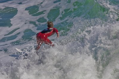 Surfing at Santa Cruz