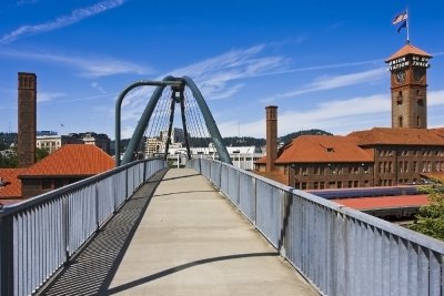 Pedestrian Bridge & Union Station