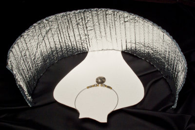 Silver Insulation material as reflector