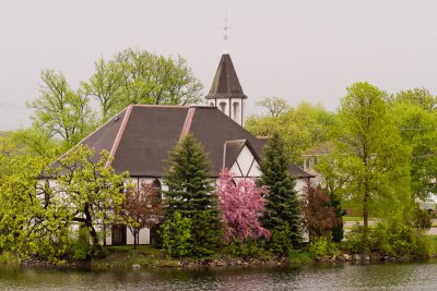 Spring at the Mill Pond Church  ~  May 25