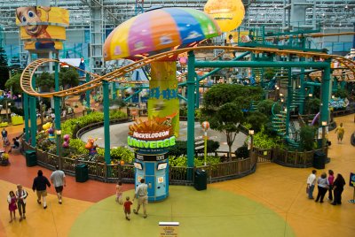 Nickelodeon Universe at the Mall of America