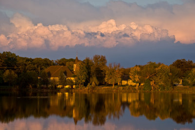 Sunset Autumn on the Mill Pond  ~  September 23