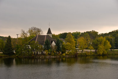 Gray Day on the Mill Pond  ~  October 6