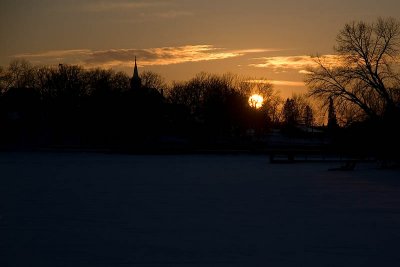 Sunset on the Mill Pond  ~  February 12  [8]