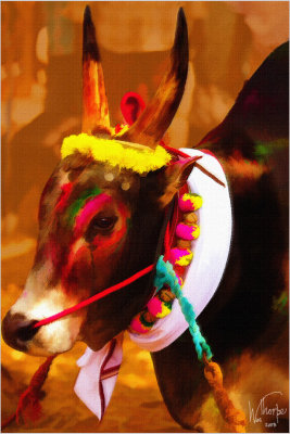 Painted Pongal Bull.jpg