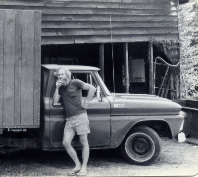Mike & his trusty truck, Malvina in NY