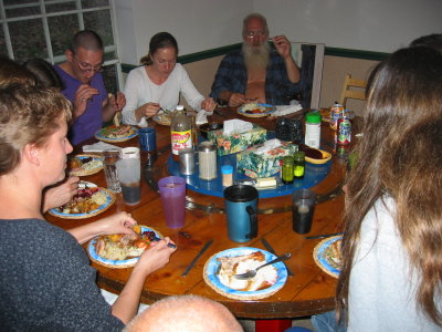 Our 2004 Thanksgiving dinner