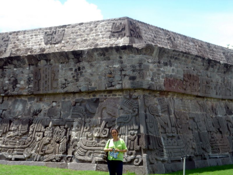 Templo de Quetzalcoatl (detalle)