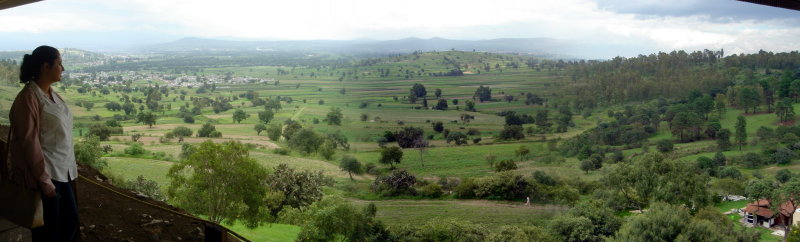 Cacaxtla vista panormica hacia el norte (alta res,)