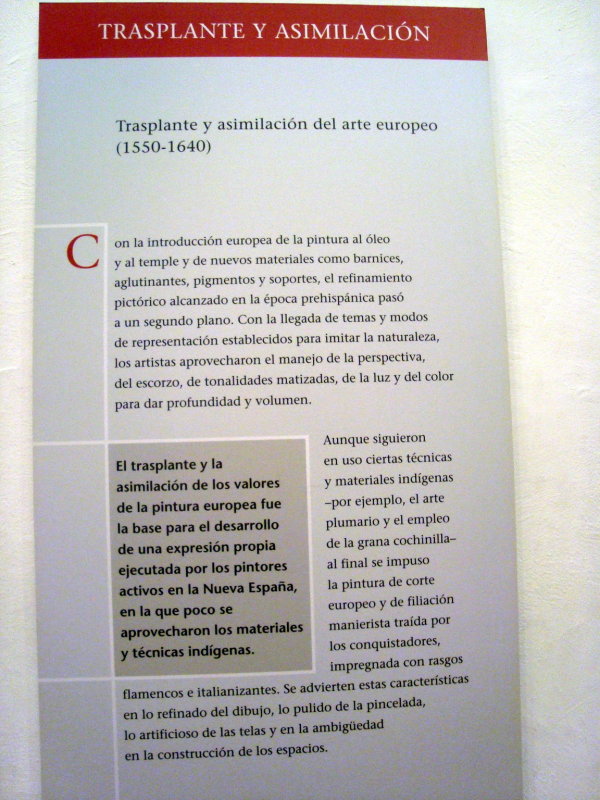 Trasplante y asimilacin del arte europeo (1550-1640)