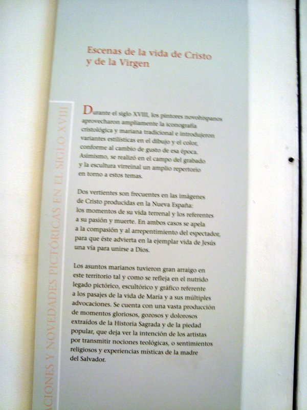 Escenas de la vida de Cristo y de la Virgen