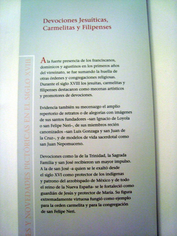 Devociones jesuticas, carmelitas y filipenses