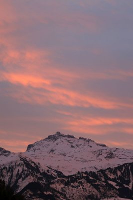 Morgenrot am Krpf