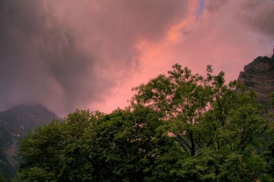 after the storm / nach dem Gewitter um 21:30 Uhr