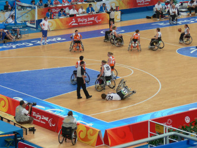 Wheelchar basketball