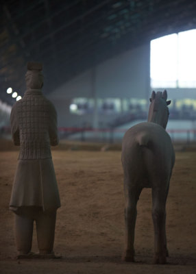 Terracotta Warrior and horse