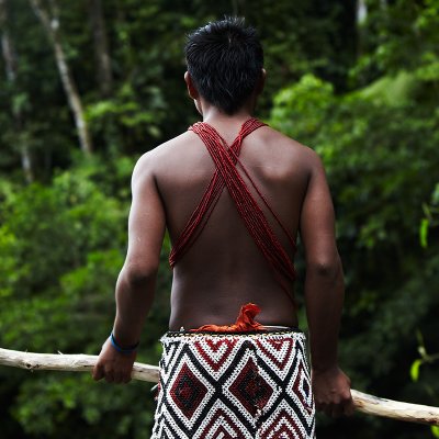 Embera Errebache tribesman