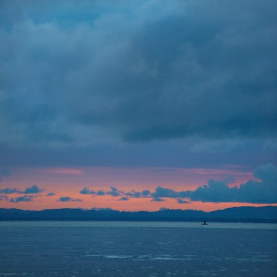 Sunset over Lake Nicaragua