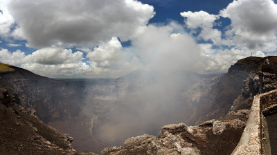 Santiago Crater, Masaya Volcano Panorama