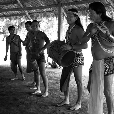 Embera Errebache musicians