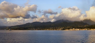 Panorama of Dominica