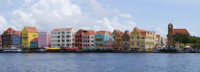 Panorama of Willemstad, Curacao