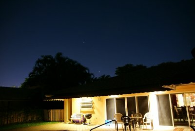 House and stars