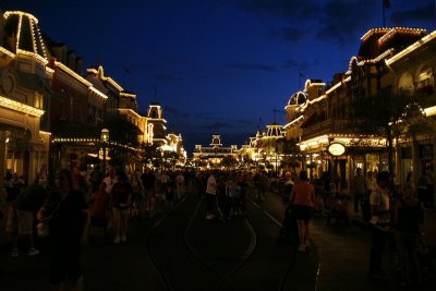 Main Street at night