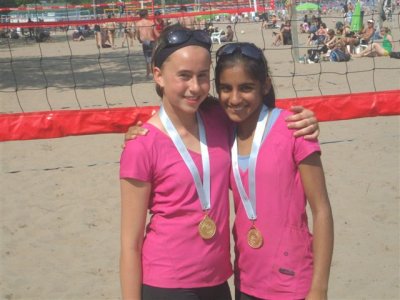 Nareesa and Courtney - 13U Gold