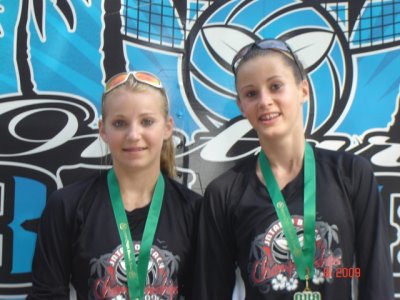 Jaime Fryer and Julie Longman - 14U Provincial Champions