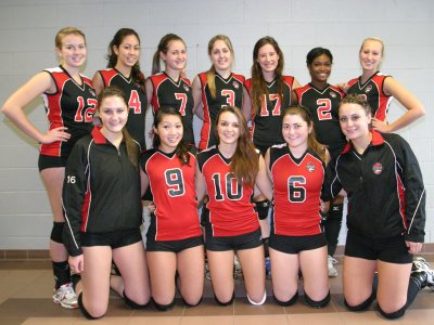 2010-2011 Girls 18U Black