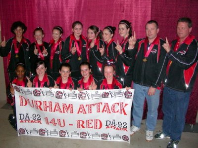 Girls 14U Red - 2008 14U Tier 3 Gold Medalists
