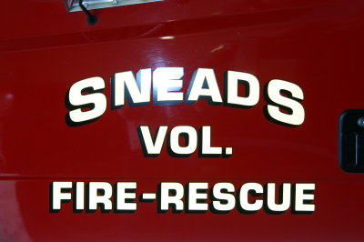 Sneads Fl. Police/ Vol. Fire Department