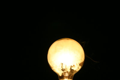 Atom bomb in a light bulb !