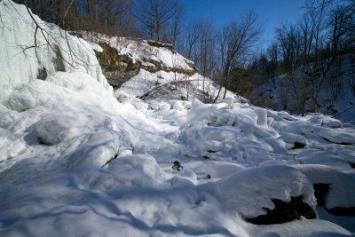 Winter, Rock Glen Falls