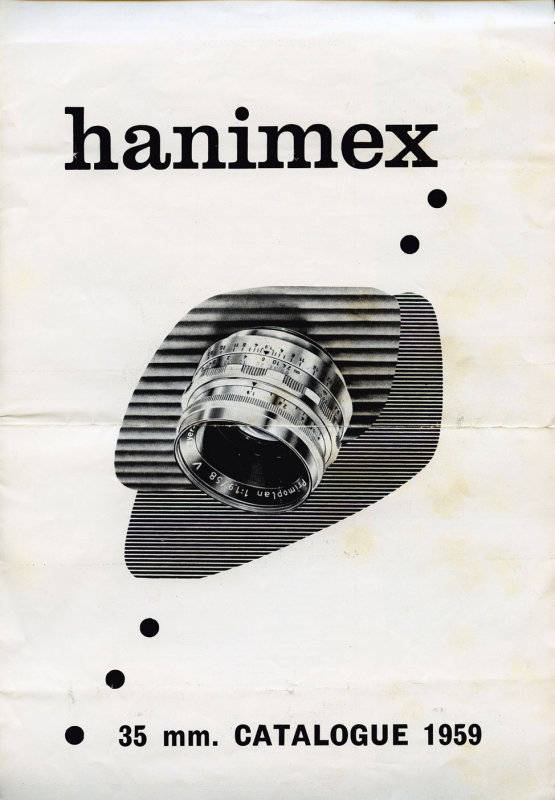 Hanimex Catalog 1959