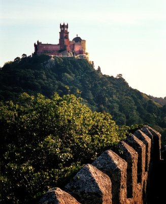 Pena National Palace<br><font size=2>Late Afternoon
