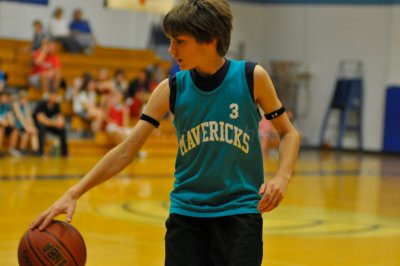 Jonathon's B-Ball Playoff Game 1 3-7-09 0023