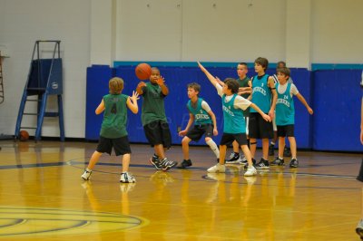 Jonathon's B-Ball Playoff Game 1 3-7-09 0035
