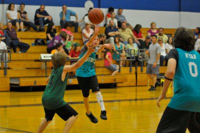Jonathon's B-Ball Playoff Game 1 3-7-09 0109
