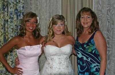 Sister and Mom of  Bride