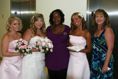 Girls, Wedding Coordinator and Mom of Bride