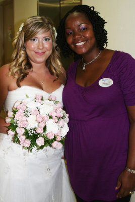 Bride with the Best Wedding Cordinator Ever!
