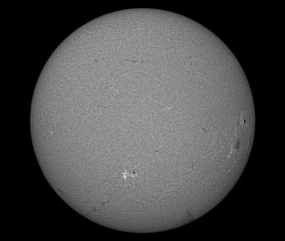 Solar Disc 7 October 2012